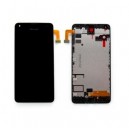 TOUCHSCREEN C/ ARO E DISPLAY MICROSOFT LUMIA 550 PRETO ORIGINAL