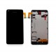 TOUCHSCREEN C/ ARO E DISPLAY MICROSOFT LUMIA 550 PRETO ORIGINAL