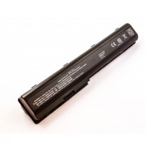 Bateria HP Pav dv7 series, Li-ion, 14,4V, 6600mAh, 95Wh, black