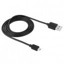 Cabo Compativel usb p/ Micro usb HAWEEL 1mt Preto