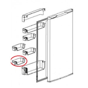 CAJÓN DE LA PUERTA DEL FRIGORÍFICO (PEQUEÑA)