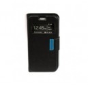 CAPA FLIP COVER P-VIEW BQ AQUARIS M4.5, AQUARIS A4.5 PRETA