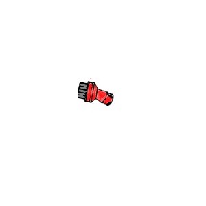 CEPILLO NYLON REDONDO ROJO VTO HANDY