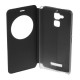 Capa Compativel Asus Zenfone 3 Max / ZC520TL Horizontal Flip Leather Case with Call Display ID(Black) 