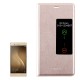 FUNDA FLIP COVER HUAWEI P9 DORADA