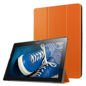 CAPA FLIP LENOVO TAB 2 A10-30 X30F, 10.1 LARANJA