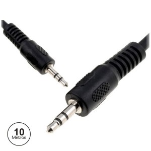 CABO JACK 3.5MM MACHO / JACK 3.5MM MACHO 10M ST