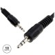CABO JACK 3.5MM MACHO / JACK 3.5MM MACHO 10M ST