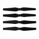 CONJUNTO 4 HÉLICES PRETAS PARA DRONE SYMA X8C