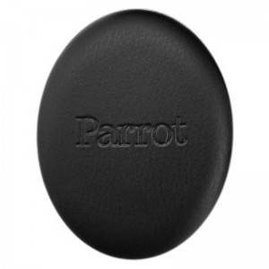 Tampa bateria de couro Preta