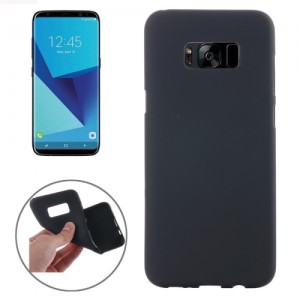 FUNDA SILICONA COMPATIBLE SAMSUNG GALAXY S8 PLUS(NEGRA)