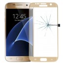 VIDRO TEMPERADO SAMSUNG S7 EDGE GOLD