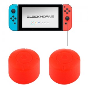 PROTECÃO GRIPS NINTENDO SWITCH (2PCS) (VERMELHO)