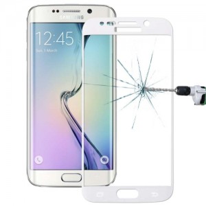 PROTETOR VIDRO TEMPERADO CURVO Samsung Galaxy S6 Edge+ / G928 BRANCO
