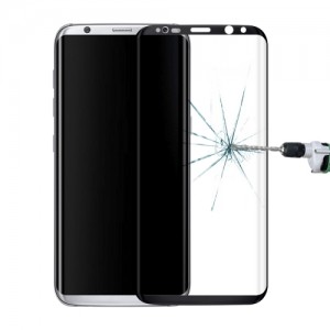 PROTETOR VIDRO TEMPERADO CURVO SAMSUNG GALAXY S8 / G9500 PRETO