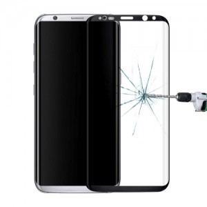 PROTETOR VIDRO TEMPERADO CURVO SAMSUNG GALAXY S8 PLUS / G9550 PRETO