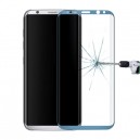 PROTETOR VIDRO TEMPERADO CURVO Samsung Galaxy S8 Plus / G9550 AZUL