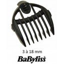 PENTE 3MM-18MM para Babyliss MEN T83
