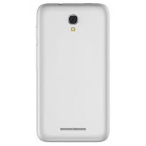 BOLSA SILICONA JELLY COMPATIBLE C/ ALCATEL PIXI 3 4" (4013X) BLANCA/TRANSPARENTE