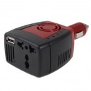 Input 12V + USB 150W AC Conversor, Output 220V