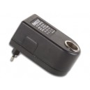 ADAPTADOR C/SAÍDA FICHA ISQUEIRO 230V AC/12-13.8V 900mA