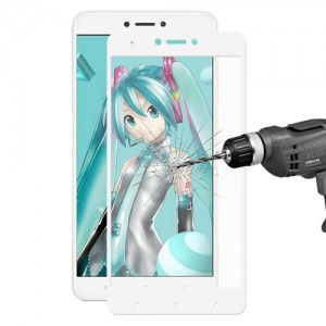 Vidro Temperado Curvo Compativel C/ Xiaomi Redmi Note 4X Branco