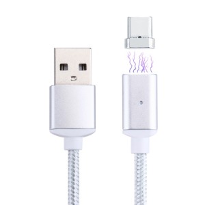 CABO USB TYPE-C MAGNÉTICO 1M (BRANCO)