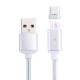 CABO USB TYPE-C MAGNÉTICO 1M (BRANCO)