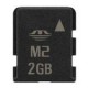 Cartão Memória M2 Card 2GB