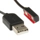 Cabo USB de Carregamento para Smart Watch Pebble Steel