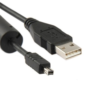Cable USB Compatible C/ Konica Minolta Dimage A2,A1,Z1,Z2 y Casio Exilim EX-P505