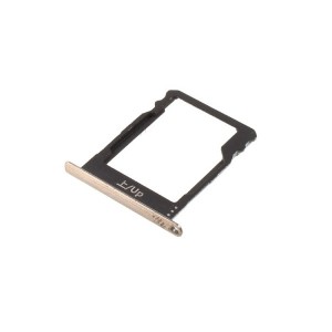 Soporte dorado de tarjeta SIM