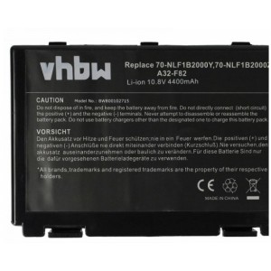 Batería Compatible ASUS A32-F82 4400mAh