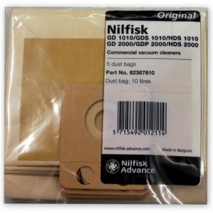 SACOS ASPIRADOR NILFISK 5 UNI.