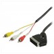 CABO SCART MACHO/ 3XRCA