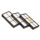 Kit 3 Filtros de Substituição de Alta Eficiência AeroForce® Compatível c/ Robots Roomba Séries 800 e 900