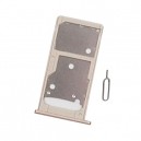 Soporte de la tarjeta SIM e microSD Huawei Y7 TRT-LX1 Dorado