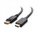 CABO DISPLAYPORT MACHO / HDMI MACHO 3M