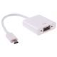 Cabo adaptador USB C para VGA Femea