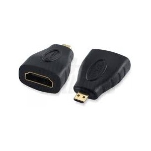 FICHA ADAPTADORA HDMI FÊMEA / MICRO HDMI MACHO
