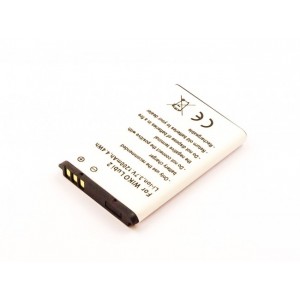 Bateria Compatível Lubi 2, Li-ion, 3,7V, 1200mAh, 4,4Wh