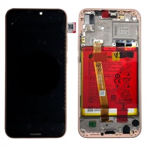 LCD + Touch + Bateria HUAWEI P20 LITE PINK