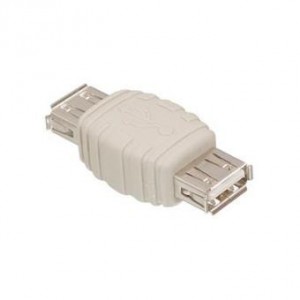 FICHA ADAPTADORA USB-A FEMEA /USB-A FEMEA