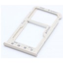 Bandeja Dual SIM / micro SD dourada para Huawei P Smart, FIG-LX1