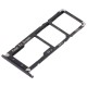 Suporte de Cartão SIM Compatível Asus Zenfone 4 Max ZC554KL Preto