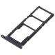 Suporte de Cartão SIM Compatível Asus Zenfone 4 Max ZC554KL Preto