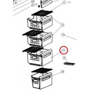 Gaveta congelador BECKEN (K1481214)