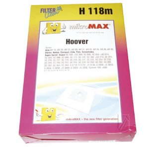 Sacos Universais (4Pcs) + 2 Filtros compatível c/ Aspirador Hoover