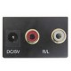 Conversor Audio Analógico(RCA) para Audio Digital(Coaxial/Tosl) 