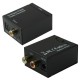 Conversor Analógico RCA para Digital ótico, coaxial, toslink, para Analógico RCA